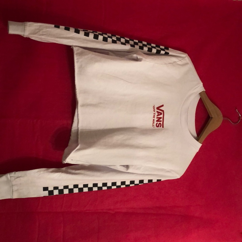 Girls Vans medium long sleeve top